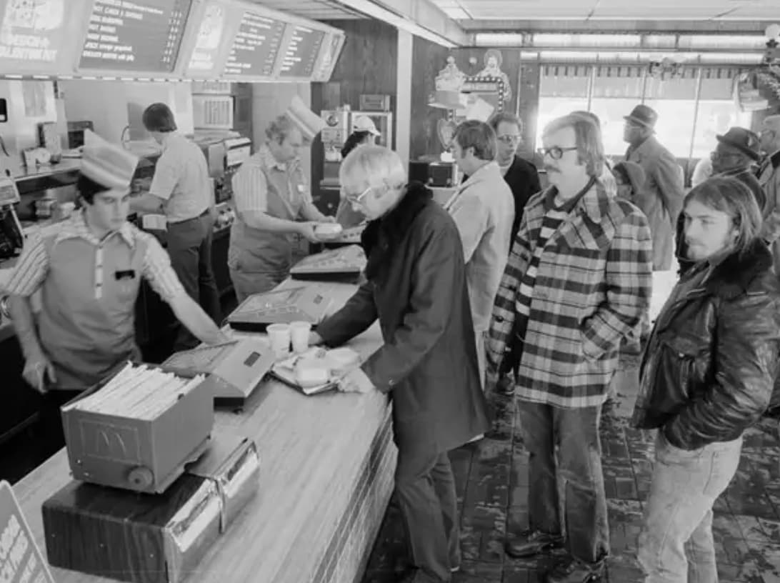 70s mcdonalds employee